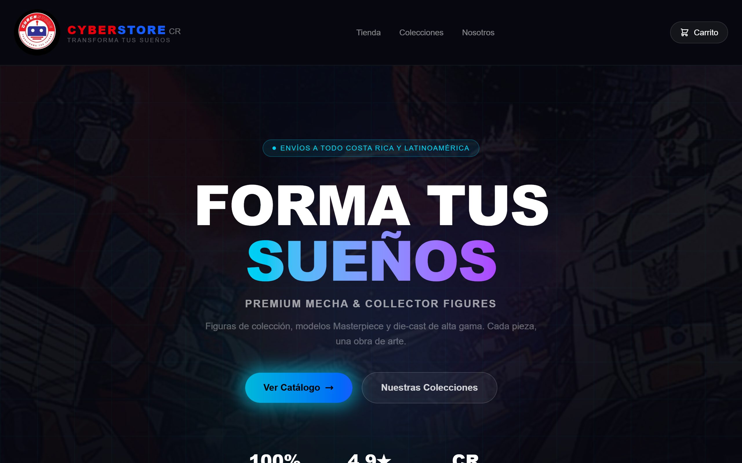 CyberStore CR project screenshot